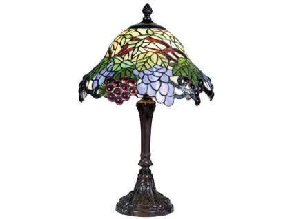 Stolní lampa Tiffany FRUIT Clayre & Eef 5LL-789 Ø 30*48 cm 1x E27 / Max 60w