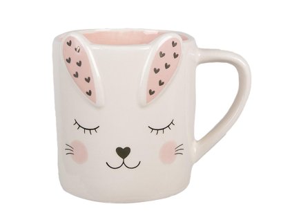 Keramický hrnek PASTEL EASTER CUTENESS Clayre & Eef 6CE1682 12x8x10 cm
