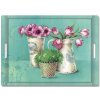 EL - Plastový servírovací tác House of tulips - 45 x 31 cm