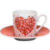 KP - Porcelánový hrnek Exploze lásky espresso - 85 ml