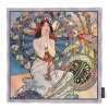 Plu - Hedvábný šátek A. Mucha Monaco Monte Carlo - 90 x 90 cm