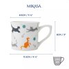 Kitchen Craft - Porcelánový hrníček Mikasa Cat - 250 ml