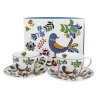 DP - Porcelánové šálky s podšálky Kašubský ptáček 2 ks - 250 ml