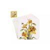 Leonardo - Korkové podložky pod skleničky včelky na Narcisech 4 ks - 10,5*10,5 cm