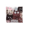 Carmani - Skládací taška s dekorem koček - 35x46x8 cm