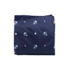 Carmani - Skládací taška s námořnickým dekorem kotvy - 35x46x8 cm