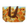 Carmani - Pevná taška V. van Gogh Slunečnice - 54x40x17 cm
