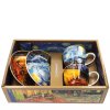 Šálek s podšálkem 250 ml Vincent van Gogh - sada 2 ks
