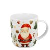 Hrnek 400 ml v papírovém stromečku - Santa