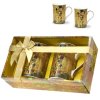 Hrnek 280 ml Gustav Klimt - Polibek gold - sada 2 ks