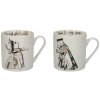 Kitchen Craft - Porcelánové hrnky His And Hers 2 ks - 350 ml