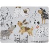 UW - Korkové prostírání Dog Days 4 ks - 21,5 x 29 cm