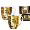 Hrnek 450 ml ve stylu Gustava Klimta - Zlaté slzy - sada 2 ks