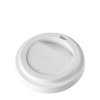Silikonové náhradní víčko bílé