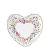 Porcelánový talířek srdce 20 x 19 cm - Kvetoucí láska