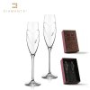 Sklenice flétny na sekt 215 ml Heart Lite - sada 2 ks