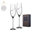 Sklenice Silhouette 210 ml flétny Diamante® sada 2 ks