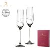 Sklenice Romance 200 ml flétny Diamante® sada 2 ks
