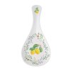 Easy Life - Porcelánová lžíce na odkládání vařeček Fleurs et citrons