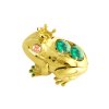 Figurka žába 6,5 × 5,3 cm gold
