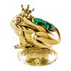 Žába s korunkou 6,5×5,3 cm gold
