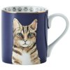 Kitchen Craft - Porcelánový hrníček Cat - 280 ml