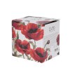 DP - Porcelánový šálek s konvičkou a podšálkem s kovovým sítkem CLASSIC POPPIES Vlčí máky - 350 ml, 300 ml