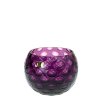 Miska/svícen 14 cm EGERMANN - deep purple