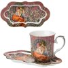 HE - Snídaňový set 350 ml Alfons Mucha tmavý