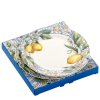 Talíř dezertní 17 cm - Lemon Tree collection - sada 2 ks