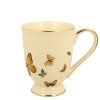 Hrnek 400ml - Ivory motýli