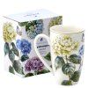 Hrnek 500 ml latte - Hortenzie