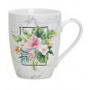 GW - Porcelánový hrníček TROPICAL FLOWER - 345 ml