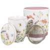 Porcelánový hrnek ROZKVETLÁ LOUKA se sítkem a víčkem - 320ml