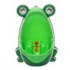 Dětský nočník pisoár ŽÁBA zelená, 29x18cm, přísavky