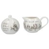 Porcelánová cukřenka a mléčenka Alice In Wonderland