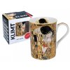 Carmani - Porcelánový hrnek Classic  Klimt, Polibek v dárkové krabičce - 360 ml