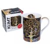 Carmani - Porcelánový hrnek hrnek Classic Klimt, Strom života v dárkové krabičce - 360 ml