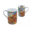 Carmani - Porcelánový hrnek  Van Gogh Postel v dárkové krabičce - 360 ml