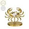 Swarovski - designová figurka "RAK" s bílými krystaly Swarovski Elements v dárkové krabičce - 7 cm