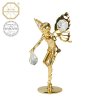 Swarovski - designová figurka "ELF - CHLAPEČEK" s bílými krystaly Swarovski Elements v dárkové krabičce - 10,5 cm*6,5 cm