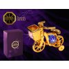 Swarovski - designová figurka  "DĚTSKÉ KOLO" s bílými krystaly Swarovski Elements v dárkové krabičce 7*5 cm