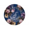 Porcelánový dezertní talíř Wild Apricity modrý od Katie Alice