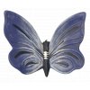 Keramický motýl tmavě modrý