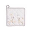 Clayre & Eef - Podložka pod hrnec nebo chňapka PASTEL CHRISTMAS