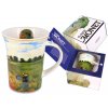Carmani - Porcelánový hrnek Monet, Vlčí máky v dárkové krabičce - 350 ml