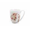 Porcelánová hrnek dekor RŮŽE v dárkové krabičce 380 ml...