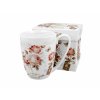 Porcelánová hrnek dekor RŮŽE v dárkové krabičce 380 ml