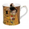 Porcelánový hrnek, dekor G. Klimt POLIBEK v dárkové krabičce 460 ml
