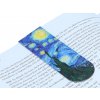 Magnetická záložka do knihy V. van Gogh, Hvězdná noc.